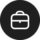 Icon of briefcase